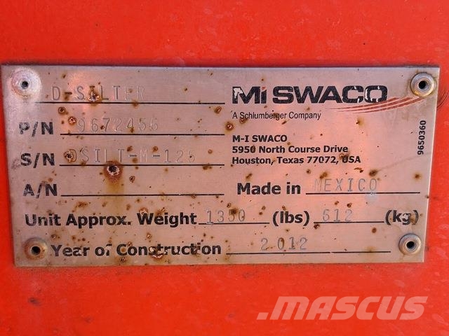  M-I Swaco D-Sander معدات البناء - غير ذلك