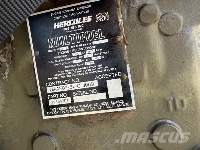  M35A2 LTD475D Turbo Multi Fuel Diesel Engine Pikaplar