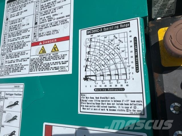 Maeda MC305CRME-2 Muut koneet