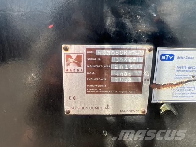 Maeda MC305CRME-2 Muut koneet