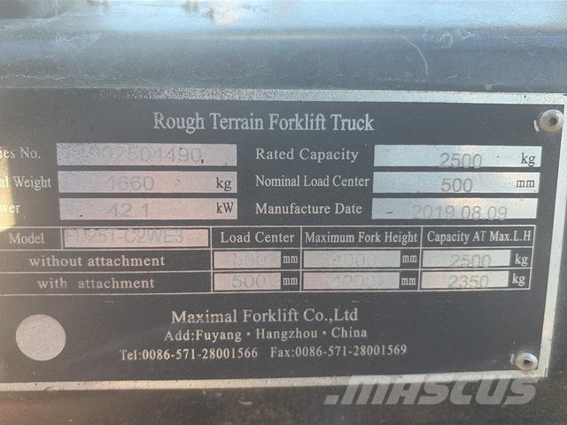 Maximal FD25T-C2WE3 Maastotrukit