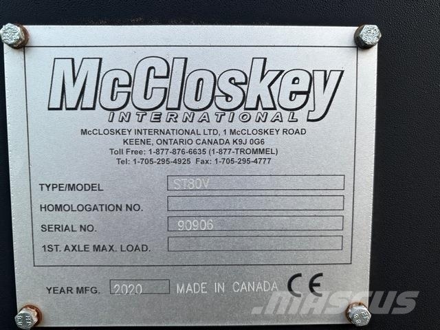 McCloskey ST80V Dopravníky