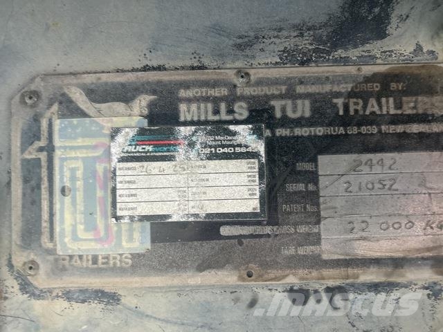 Mills Tui Trailers Vyklápacie prívesy