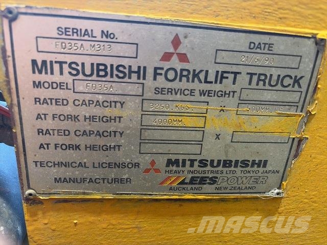 Mitsubishi FD35A Інше