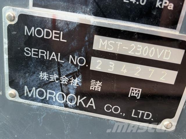 Morooka MST-2300VD معدات البناء - غير ذلك
