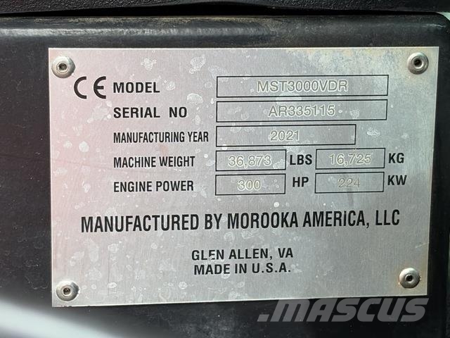 Morooka MST-3000VDR معدات البناء - غير ذلك