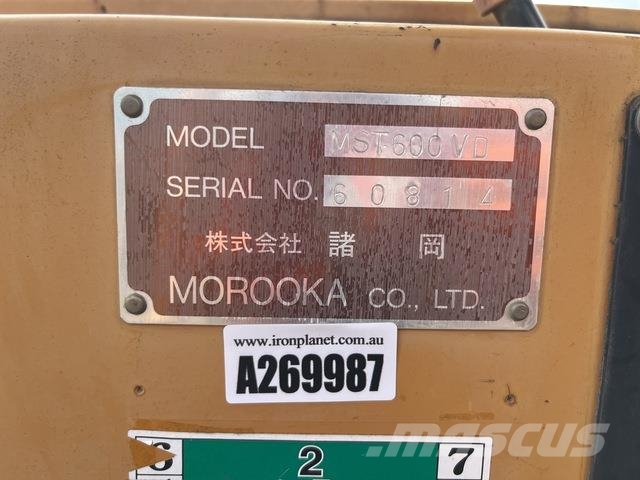 Morooka MST-600VD 建設機械 - その他