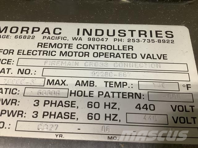  Morpac Industries 92280-667 مكونات أخرى