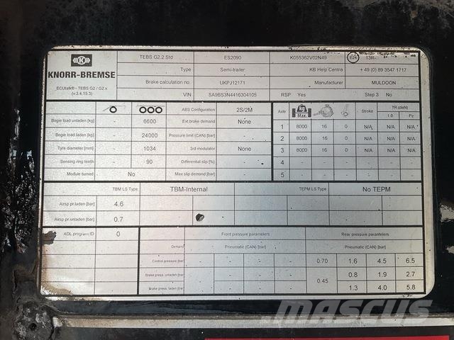 Muldoon GM3AMBB Entreprenør - Andet