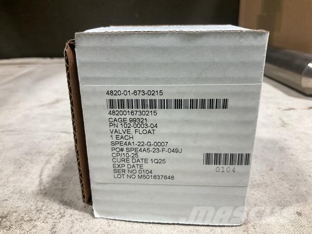 Parker-Hannifin 102-0003-04 Andet tilbehør