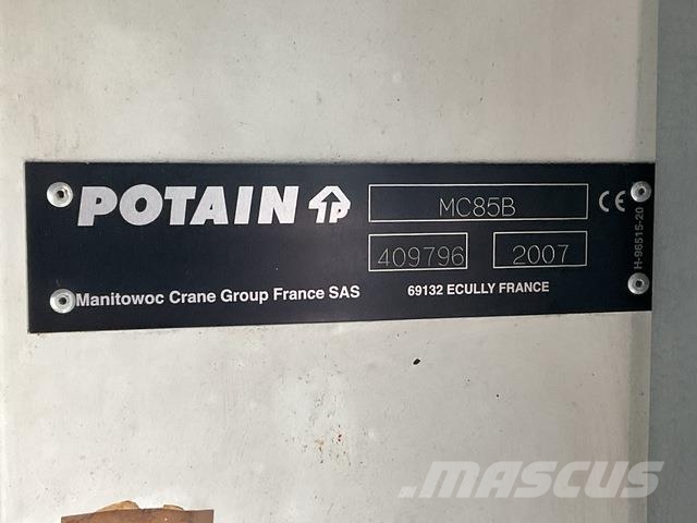 Potain MC85B Tornkraanad