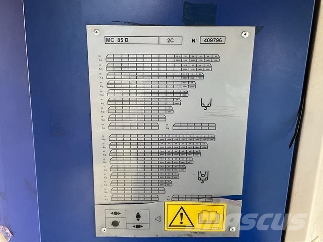 Potain MC85B Tornkraanad
