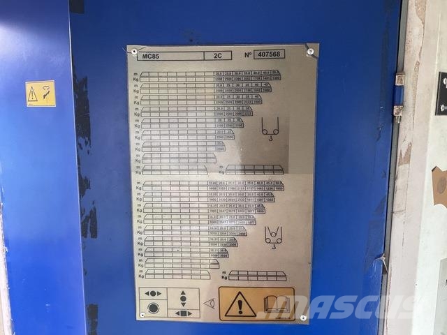 Potain MC85B Tornkraanad