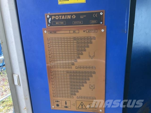 Potain MCT88 Torninosturit