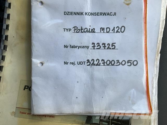 Potain MD120-G6 Tornkraanad