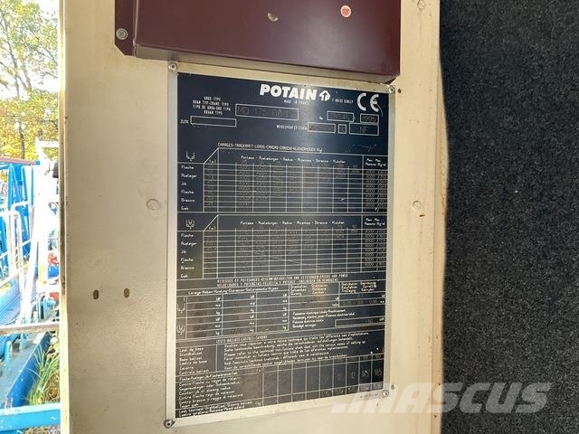 Potain MD175-G8 Tornkraanad
