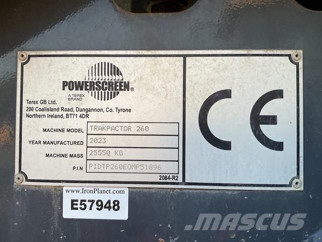 Powerscreen Trakpactor 260 Crushers