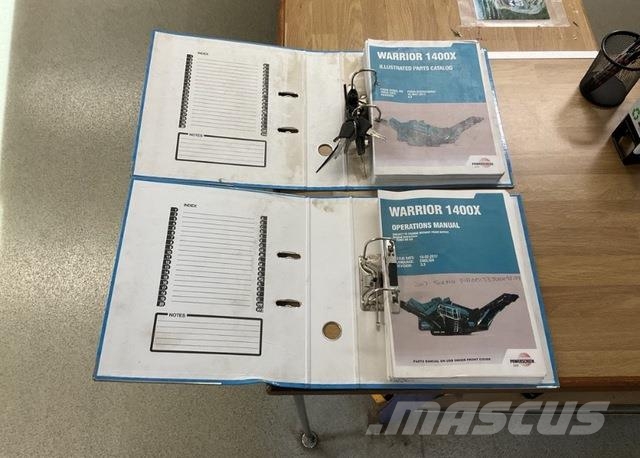 Powerscreen Warrior 1400X Przesiewacze