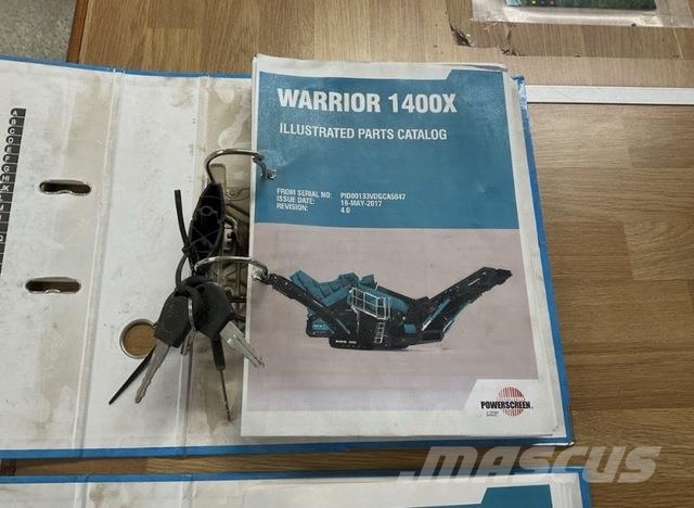 Powerscreen Warrior 1400X Przesiewacze