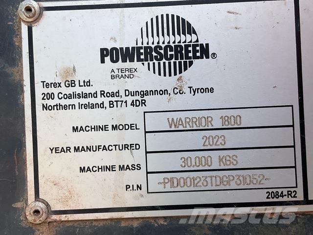 Powerscreen Warrior 1800 Sita