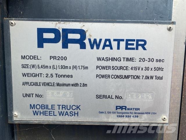 PR Water PR200 معدات البناء - غير ذلك