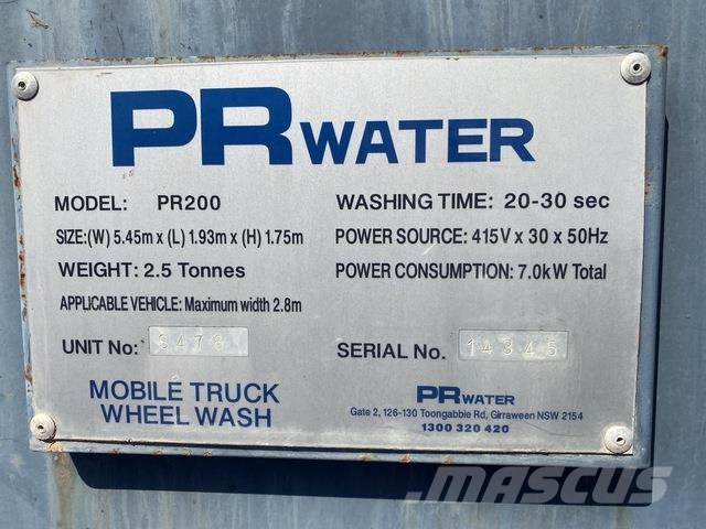 PR Water PR200 معدات البناء - غير ذلك