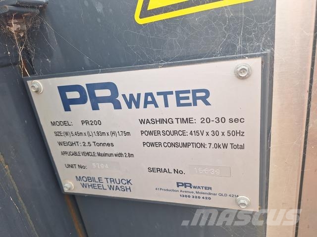 PR Water PR200 معدات البناء - غير ذلك