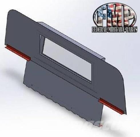 Premium Humvee Iron Curtain + Install Kit (4-Man) Pick up/Dropside
