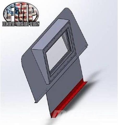 Premium Humvee Iron Curtain + Install Kit (4-Man) Pick up/Dropside