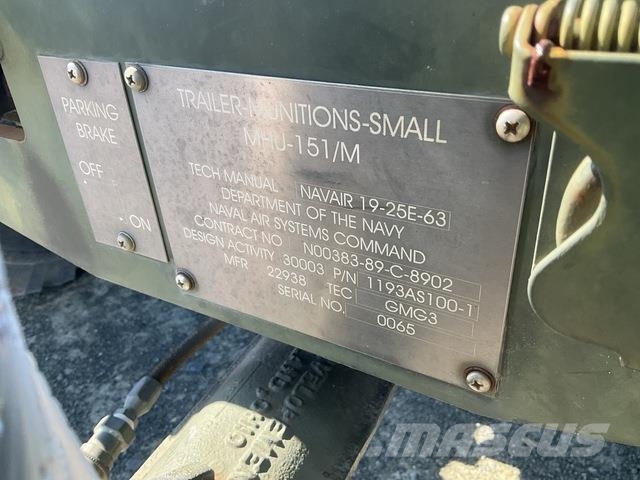 Prototype Development MHU-151/M Maskinhenger