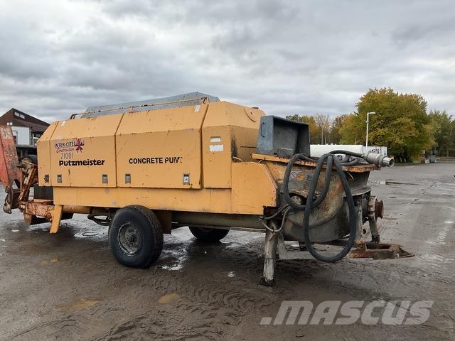 Putzmeister 2109H-E Betooni pumpautod