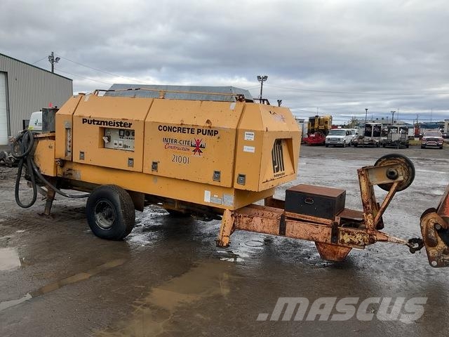 Putzmeister 2109H-E Betooni pumpautod