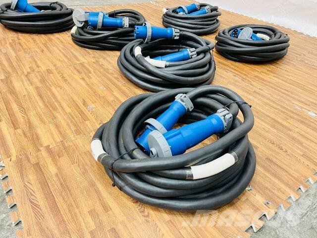 Qty. (6) LEX 60 AMP 50' Electrical Power Distribut 건설 장비 - 기타