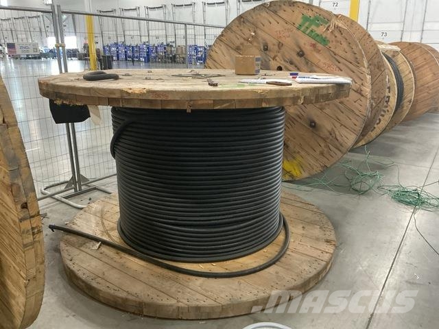  Qty of 3 Copper Reels (Unused) Būvniecība- Citi
