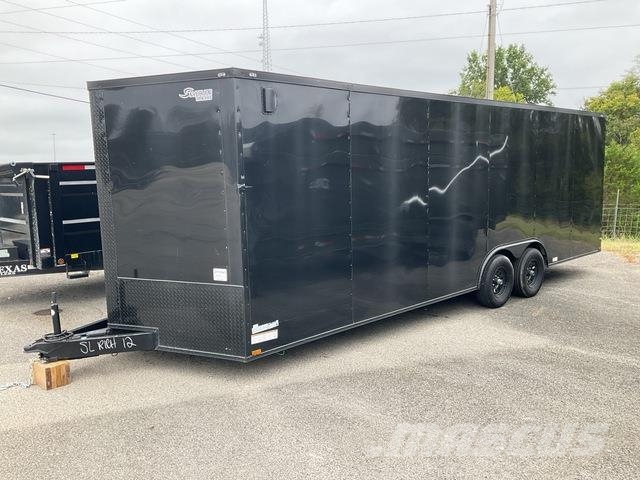  Quality Cargo 8.5X24TA3 مقطورات ذات هيكل صندوقي