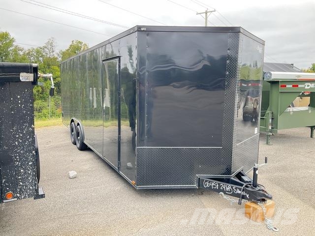 Quality Cargo 8.5X24TA3 مقطورات ذات هيكل صندوقي