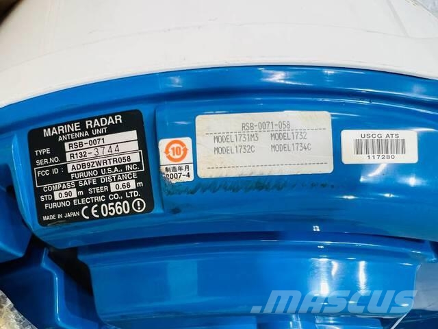 Quantity (2) Furuno RSB-0017 Marine Radar Radome 2 ワークボート/バージ/艀