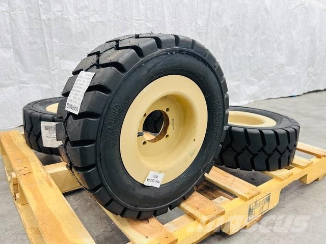 Quantity (4) 19x6.50-10 Pneumatic Tires w/ Wheels Other components