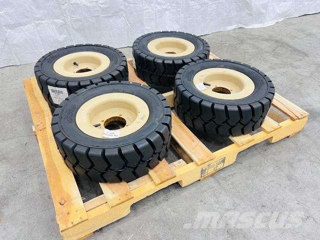 Quantity (4) 19x6.50-10 Pneumatic Tires w/ Wheels Other components