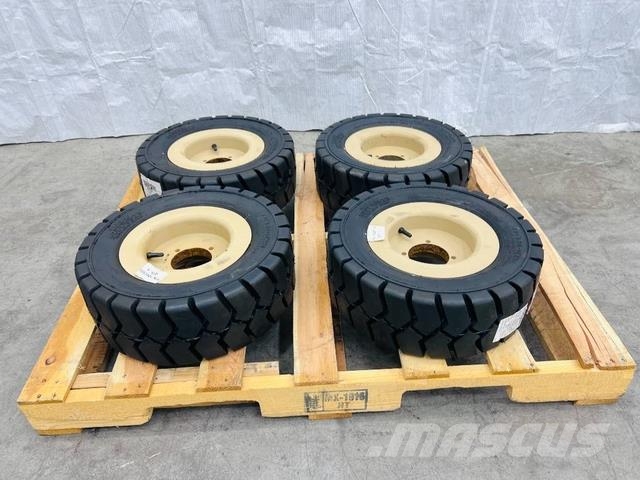 Quantity (4) 19x6.50-10 Pneumatic Tires w/ Wheels Other components