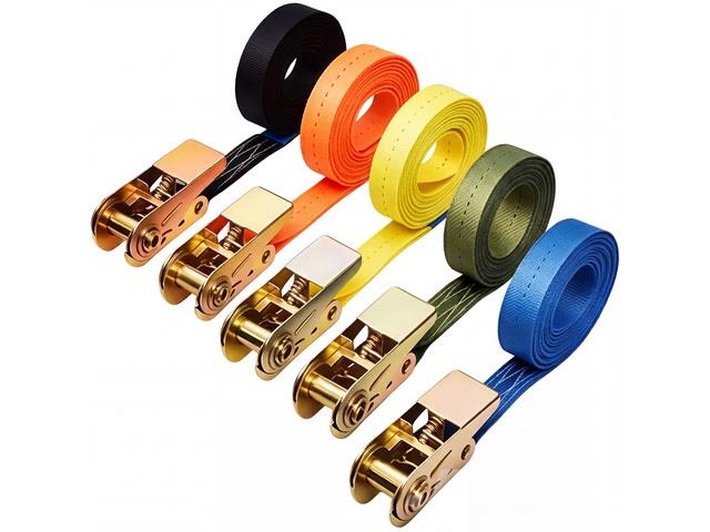 Quantity of (100) 2026 3.5m Ratchet Straps (Unused Gradbeništvo - drugo