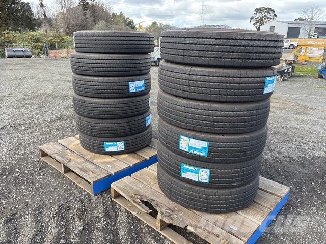 Quantity of (12) 255/70R22.5 Tyres (Unused) Muu