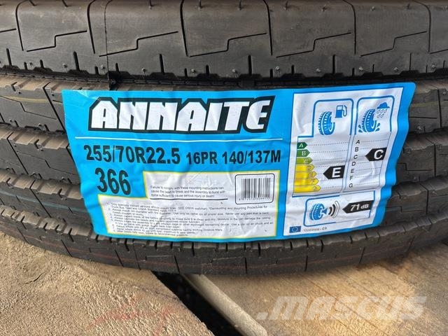 Quantity of (12) 255/70R22.5 Tyres (Unused) Muu