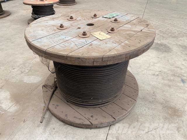 Quantity of 16 mm x 160 m Wire Rope - Fits Kato 35 Інші крани