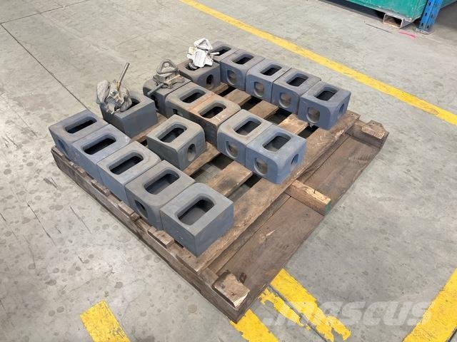 Quantity of (18) Container Pin Receivers Other components