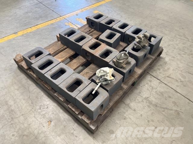 Quantity of (18) Container Pin Receivers Other components