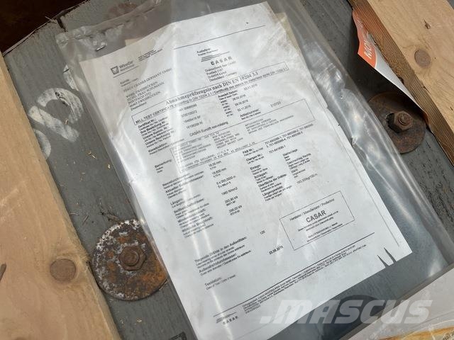 Quantity of 18 mm x 265 m Main Drum Wire Rope - Fi Інші крани