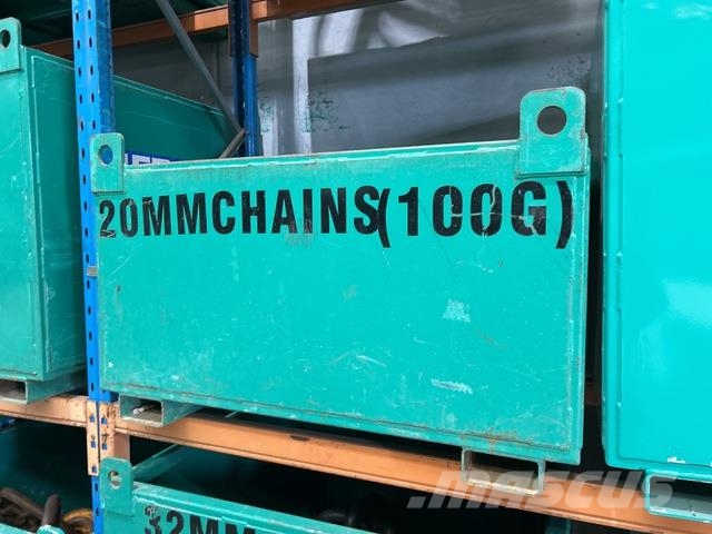 Quantity of (2) 20 mm x 8.7 m G100 Chains Ostali kranovi