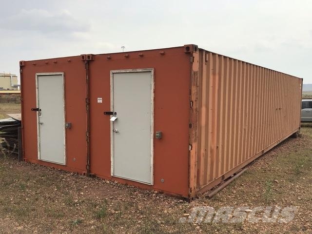  Quantity of (2) 40 ft Standard Storage Container Storage containers