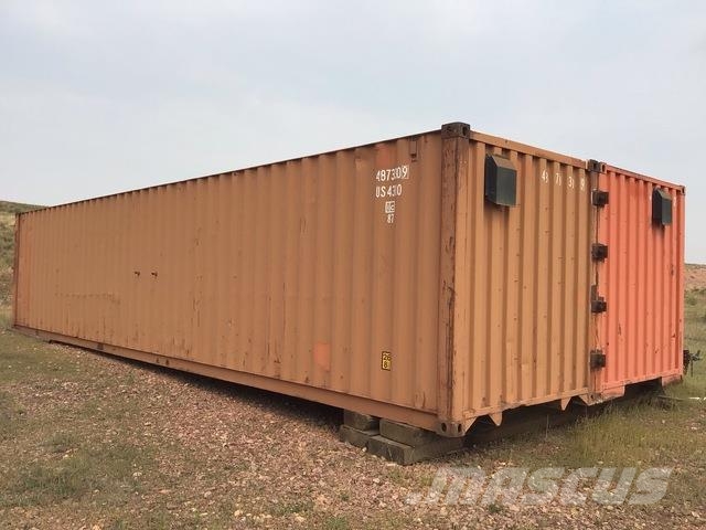  Quantity of (2) 40 ft Standard Storage Container Storage containers